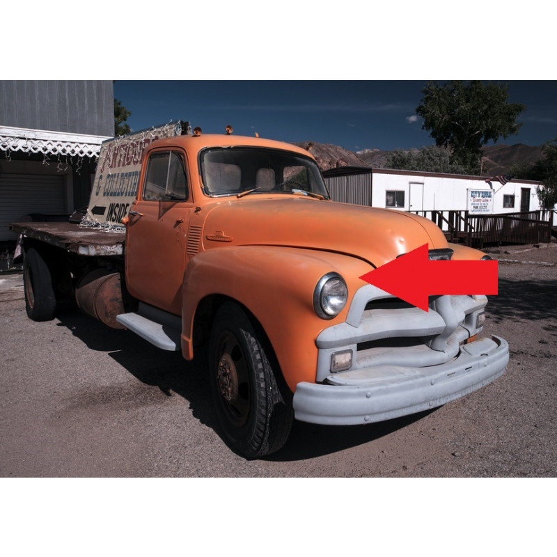 Paralama Dianteiro Direito Caminhão Boca de Bagre 54 à 55 Original