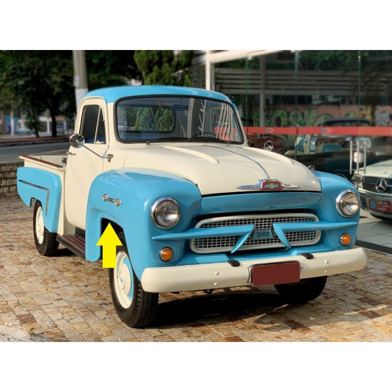 Paralama Dianteiro Direito Chevrolet Brasil 3100 1958 a 1962 Original Usado