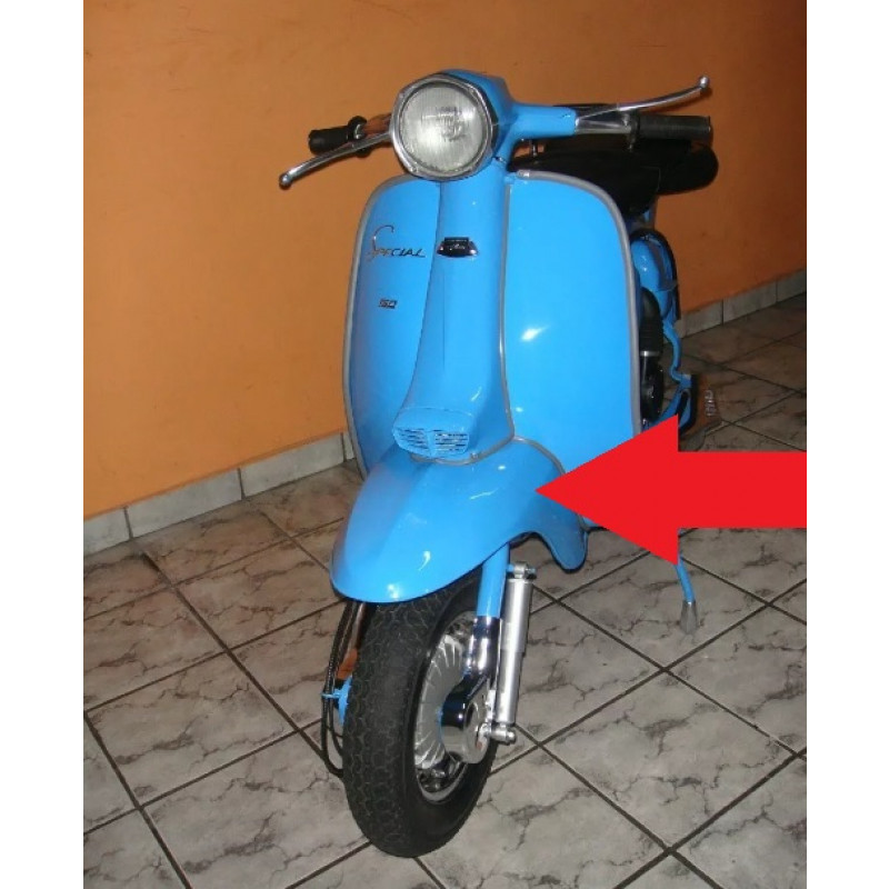 Paralama Dianteiro Lambretta LI Cintia 72 à 75 Cromado