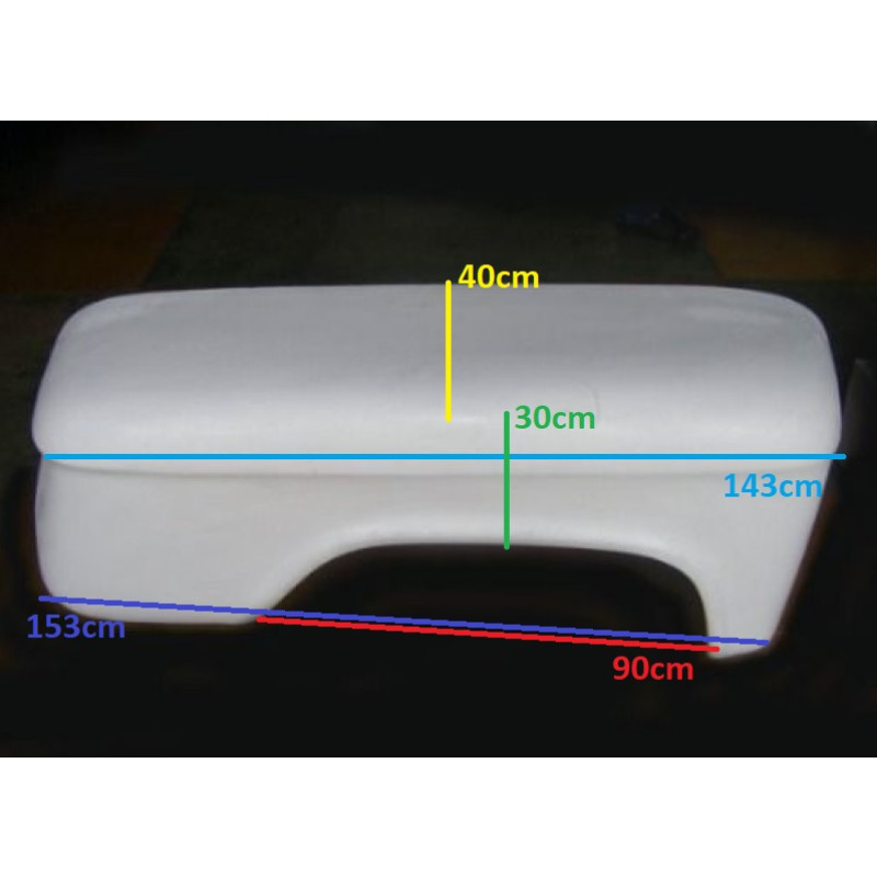 Paralama Traseiro Marta Rocha - Par