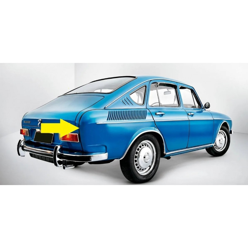 Paralama Traseiro Direito Tl 4 Portas Original Vw Novo
