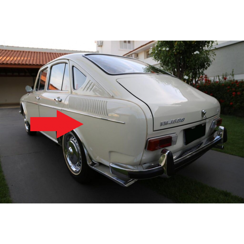 Paralama Traseiro Esquerdo TL 4 Portas Original VW Novo