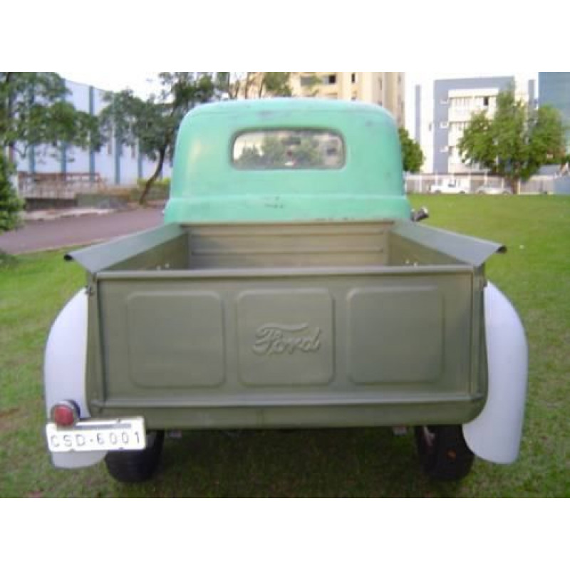 Paralama Traseiro Caçamba F-1 48 a 52 Fibra - Par