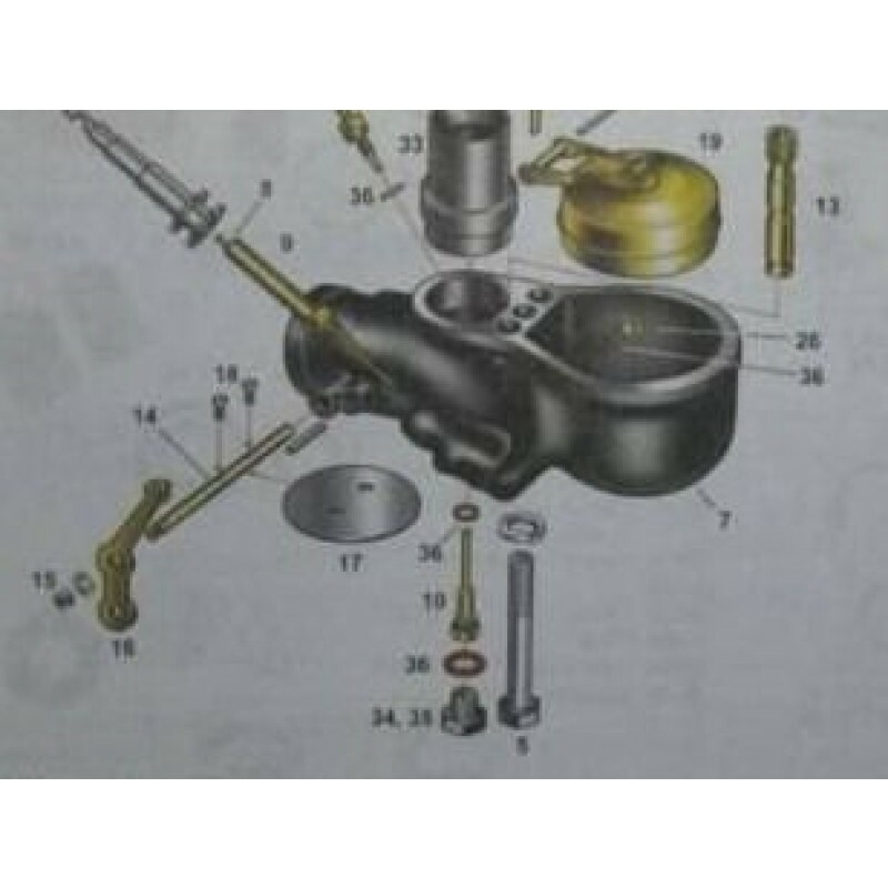 Peça Carburador Zenith Ford 28 à 31 Importado