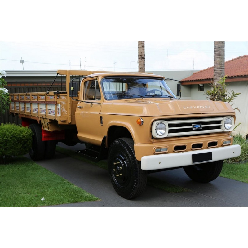 Pedal Acelerador + Capa Borracha Freio e Embreagem Caminhão Chevrolet D-60 C-60 A-60 D-70