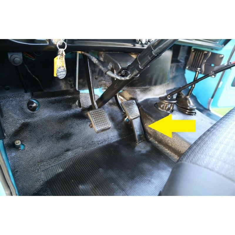 Pedal Acelerador Ford Caminhões F-600 F-4000 F-7000 F-12000 F-22000 1972 a 1992 Plástico