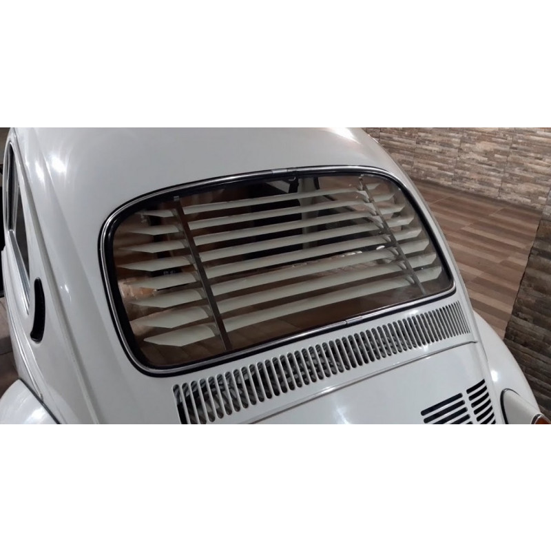Persiana Cortina Bege Vidro Vigia Traseiro Fusca 1967 a 1996