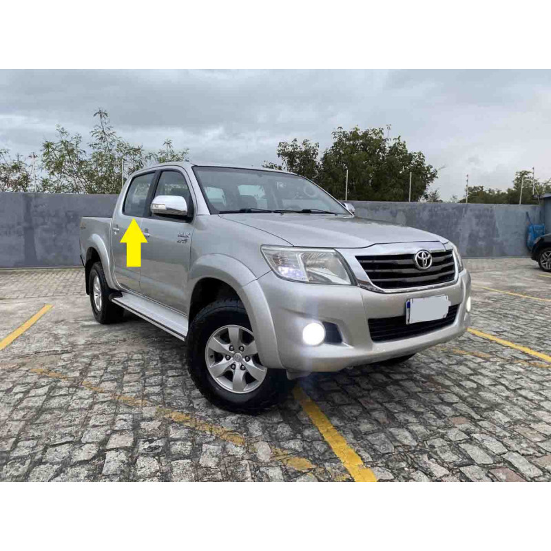Pestana Externa Traseira Direita Toyota Hilux Dupla 2005 a 2015 - Unitário