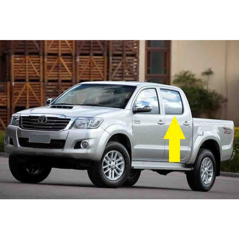 Pestana Externa Traseira Esquerda Toyota Hilux Dupla 2005 a 2015 - Unitário