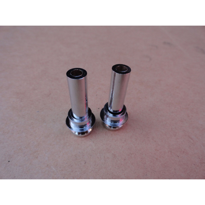 Pino Trava Da Porta Cromado Ford Com Anel - Par