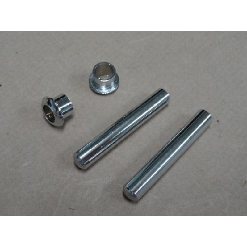 Pino Trava da Porta com Acabamento Cromado - Par