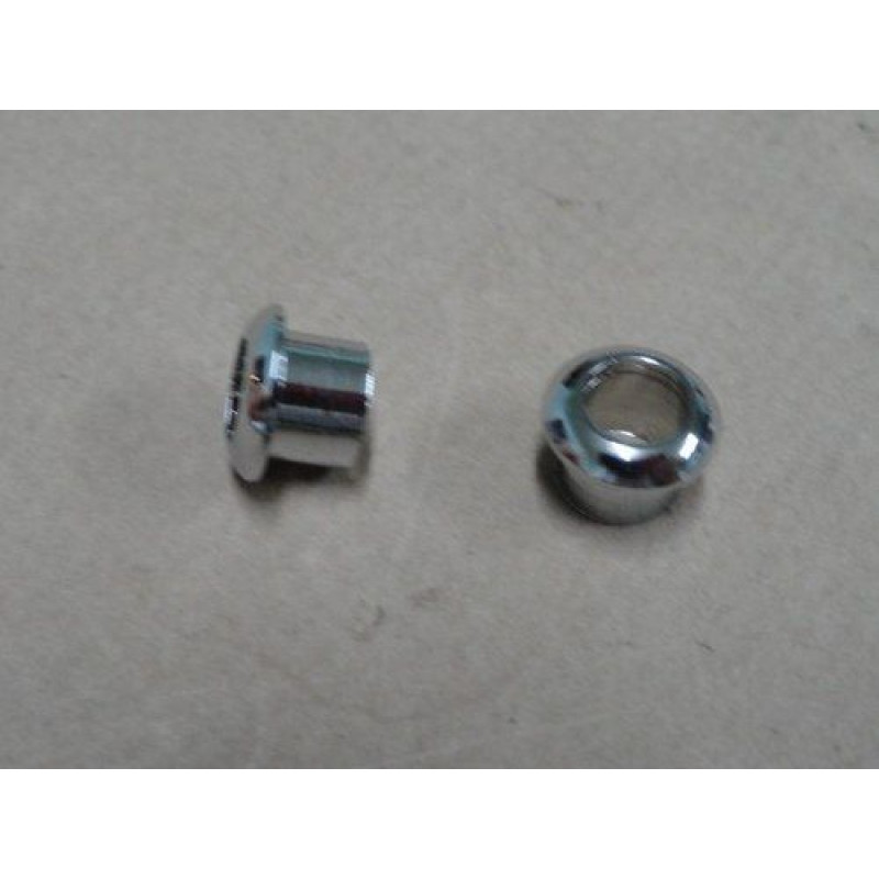 Pino Trava da Porta com Acabamento Cromado - Par