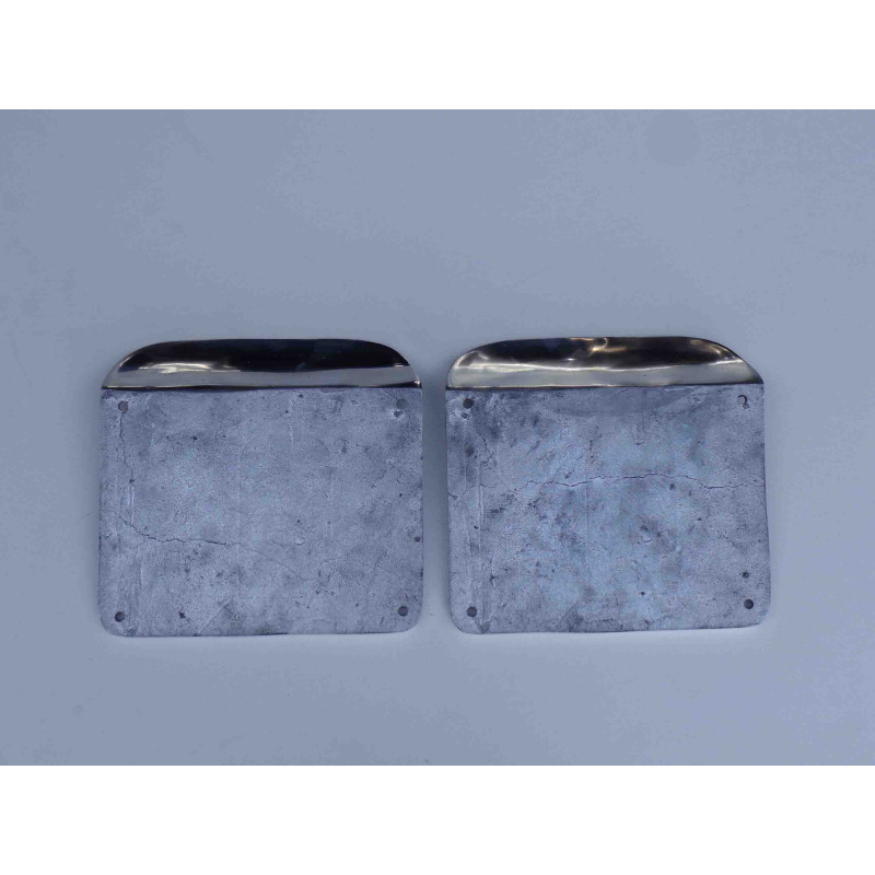 Pisadeira do Estribo Ford F-1 e F-100 Alumínio Polido - Par