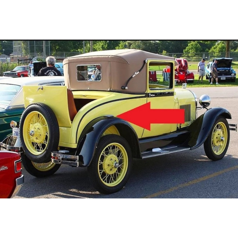 Pisadeira do Paralama Ford 1928 1929 Fordinho A Roadster Nova