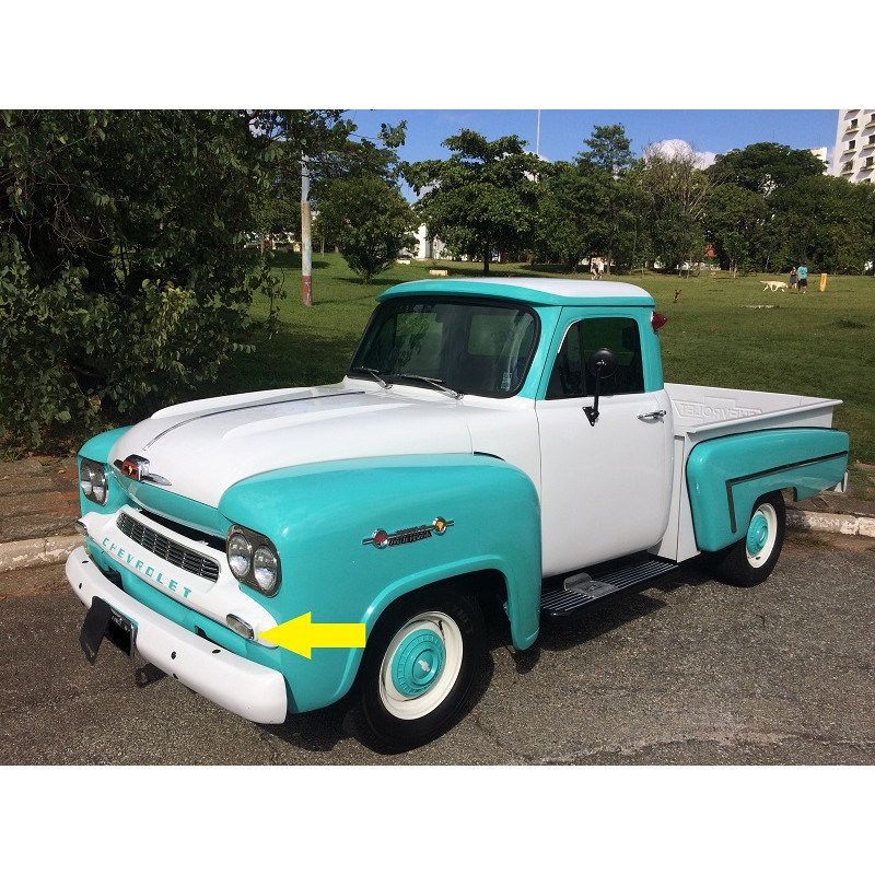 Pisca Dianteiro do Chevrolet Brasil 1963 - Par