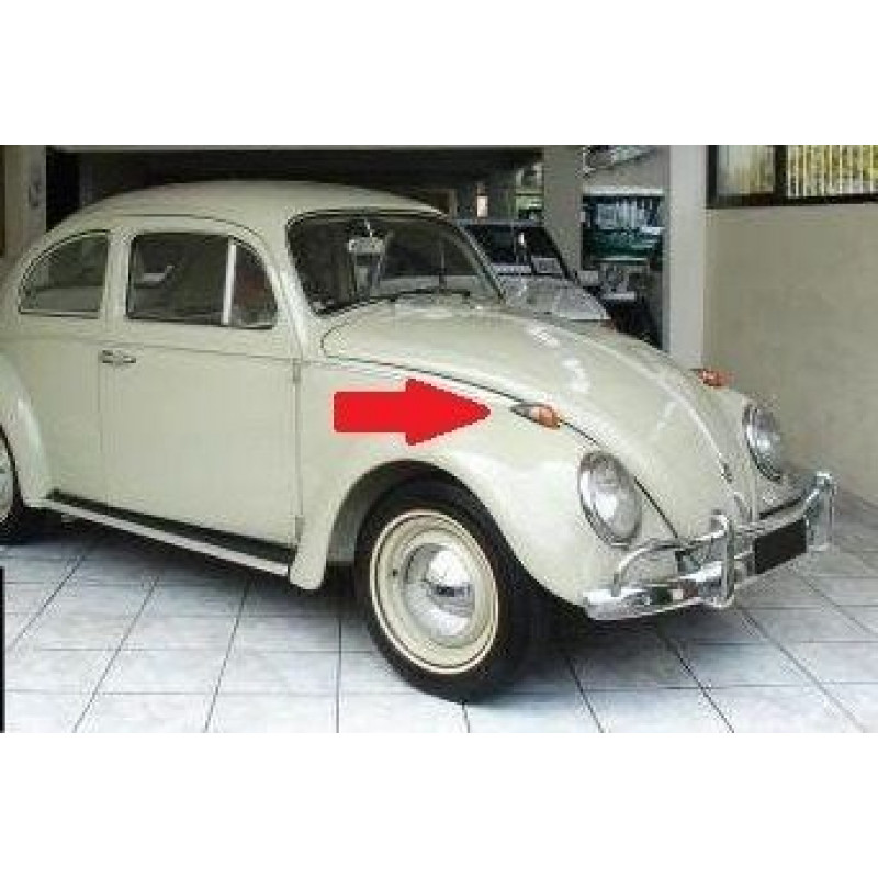 Pisca Dianteiro Fusca 70 à 96 Largo - Par