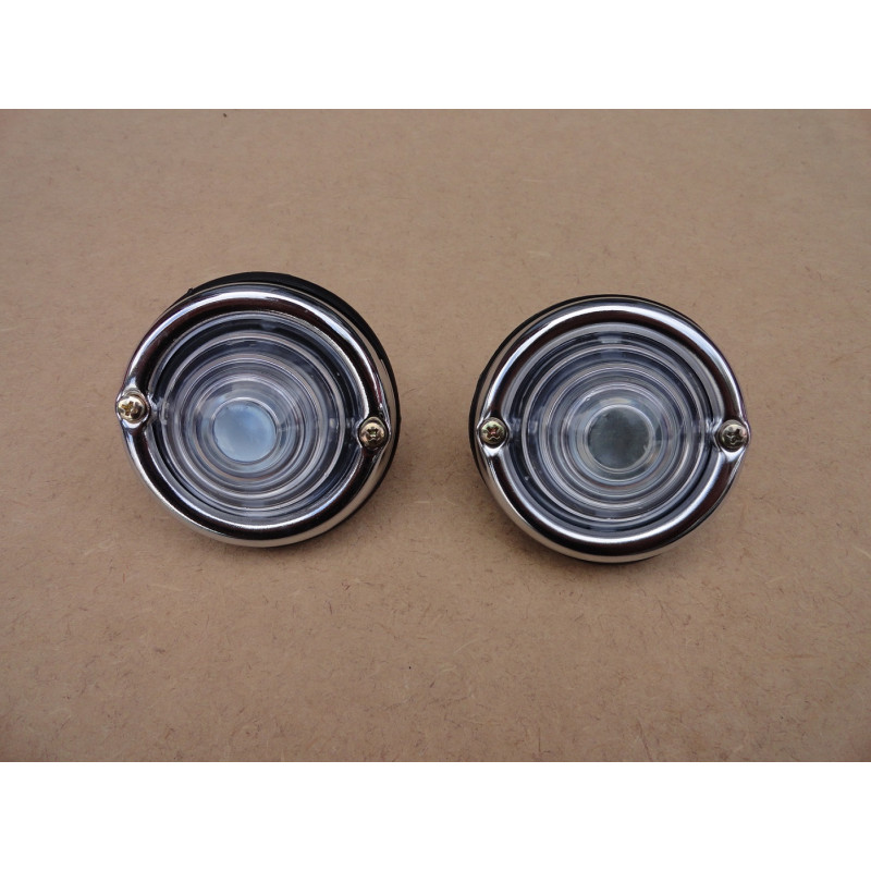 Pisca Dianteiro Aero Willys Lente Plástica - Par