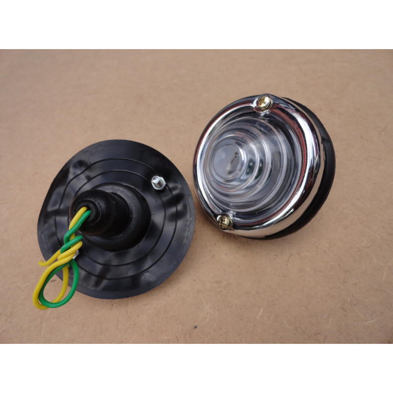 Pisca Dianteiro Aero Willys Lente Vidro - Par