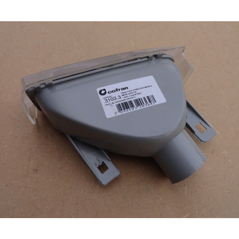 Pisca Dianteiro Esquerdo Monza 88 à 90 Cristal Novo