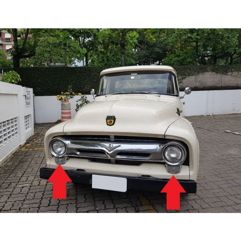 Pisca Dianteiro F-100 56 à 61 Novo Nacional - Par