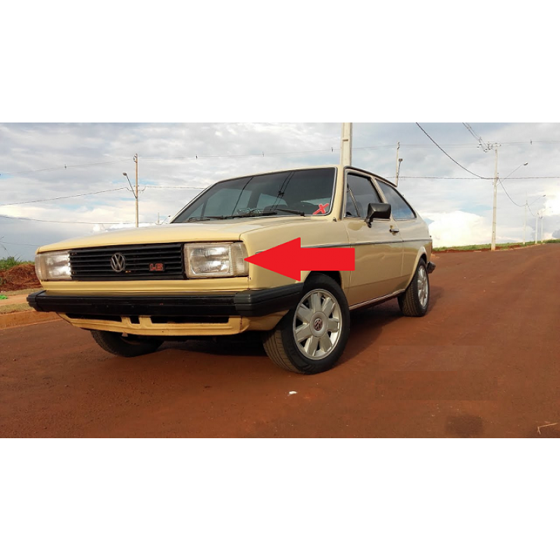 Pisca Dianteiro Gol Voyage até 86 Cristal Par