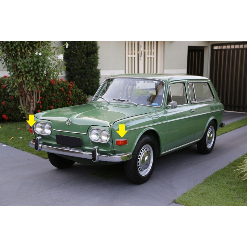 Pisca Dianteiro Variant TL e Zé do Caixão 1969 a 1971 - Par