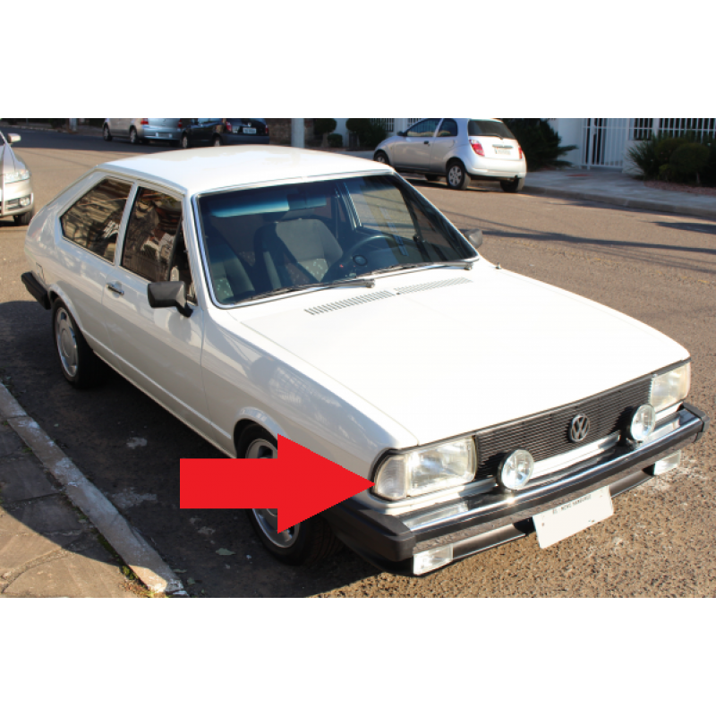 Pisca Dianteiro Direito VW Passat 79 à 82 Cristal Arteb Novo 