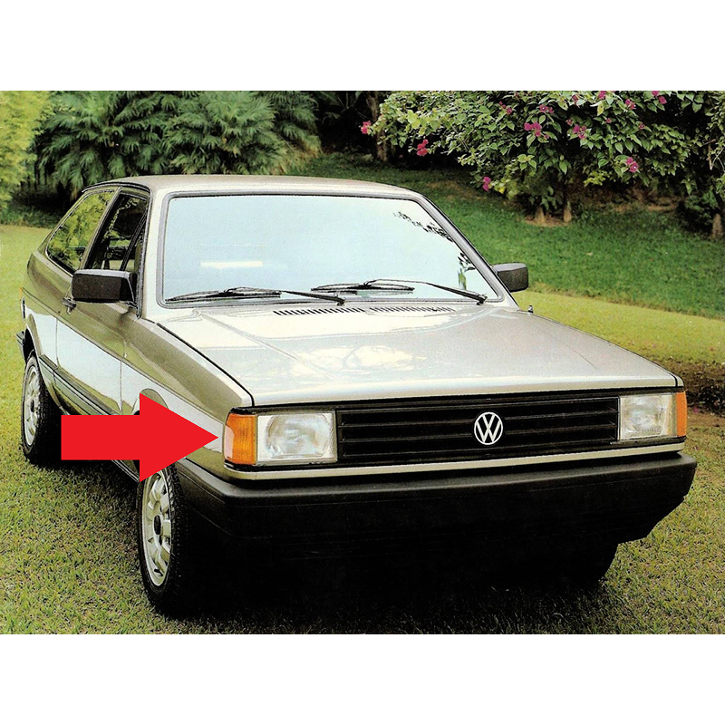 Pisca Dianteiro Direito Gol Voyage Parati 91 em Diante Laranja Cibié 