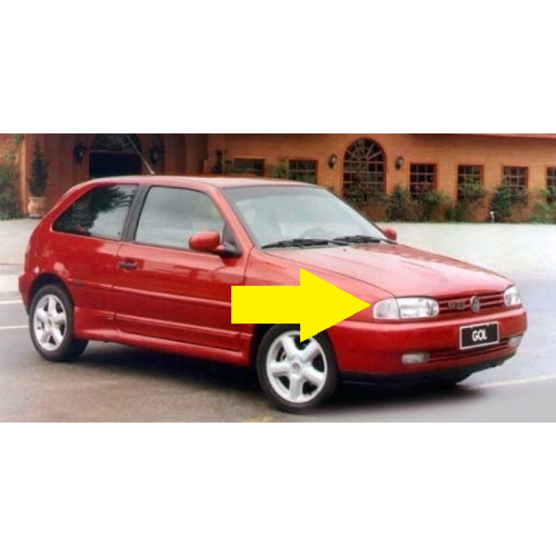 Pisca Dianteiro Gol Bola G2 95 à 99 Direito Cristal Modelo Cibié 