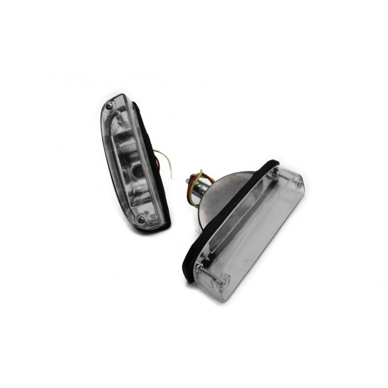 Pisca Dianteiro Chevette Marajó até 82 Lente Cristal Lisa Novo Par 