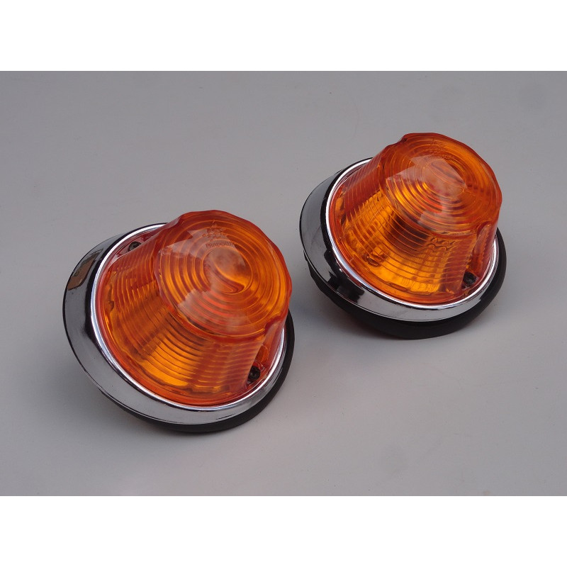 Pisca Pudim Paralama Caminhão Chevrolet C-60 D-60 Estoque Antigo - Par