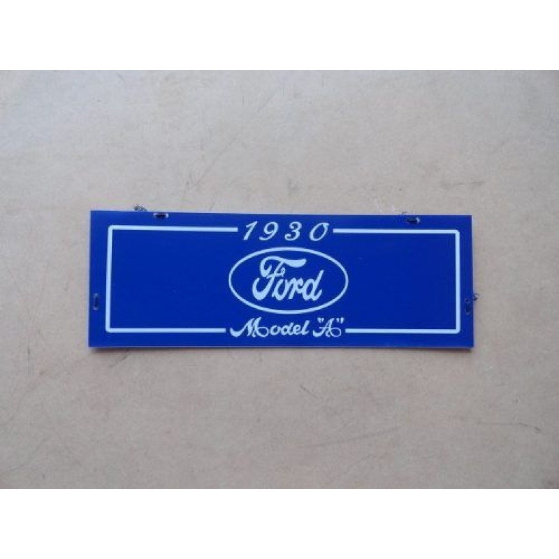 Placa Ornamental 1930