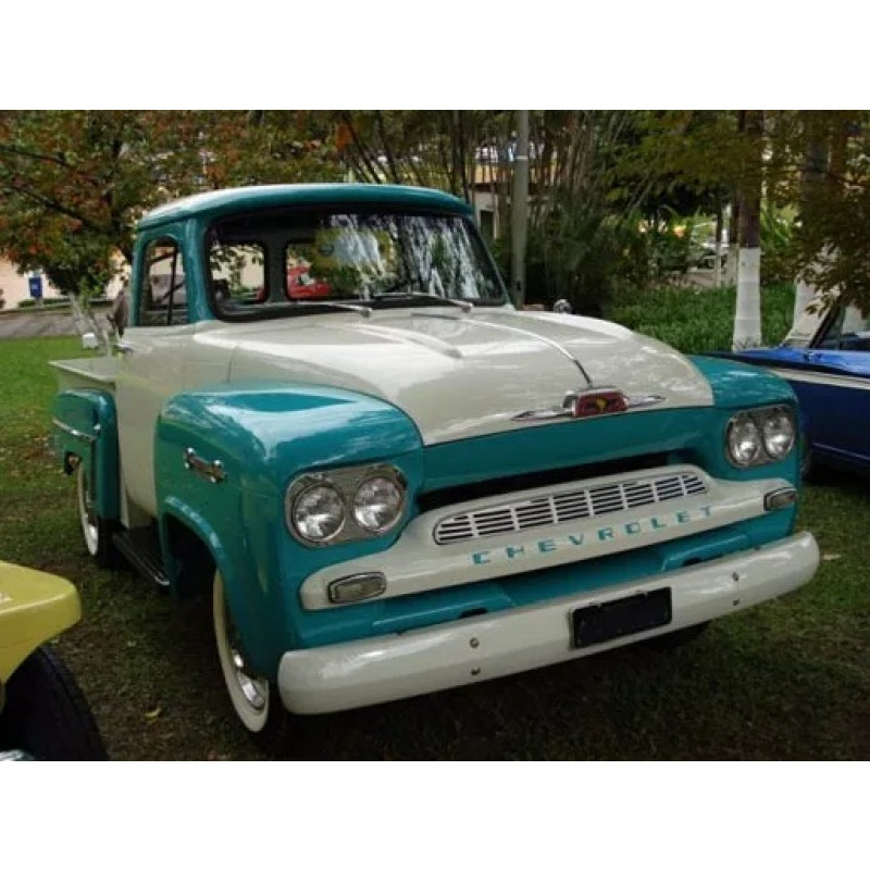 Plaqueta Chassi de Identificação Chevrolet Brasil 3100 58 à 63