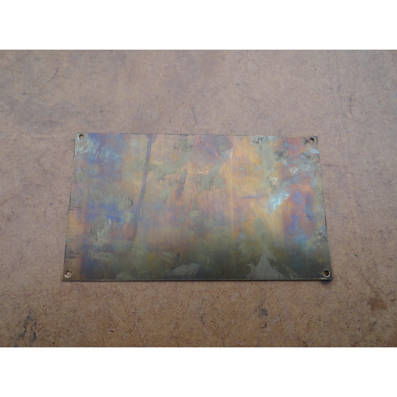 Plaqueta Da Marcha Reduzida Caminhão 6400/6500 Boca De Sapo 47 a 53