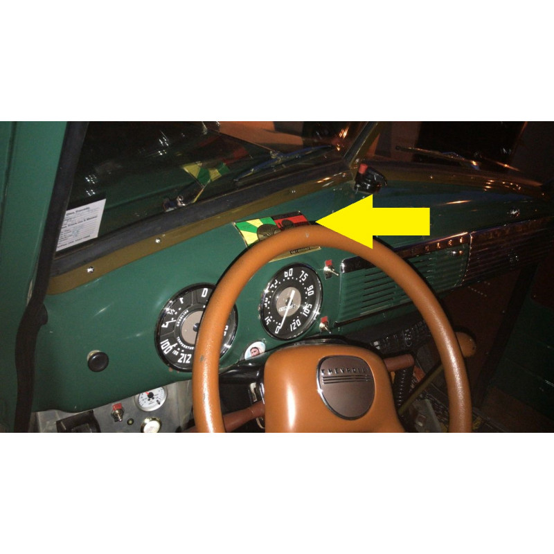 Plaqueta Da Marcha Reduzida Caminhão 6400/6500 Boca De Sapo 47 a 53