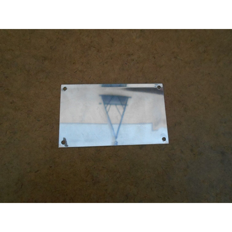 Plaqueta de Identificação Chassi Com Gravação em Baixo Relevo Dodge