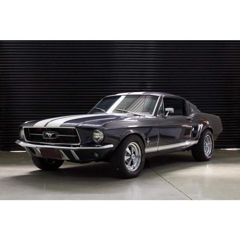 Plaqueta Identificação Chassi Ford Mustang 1966 1967 Gravada Baixo Relevo