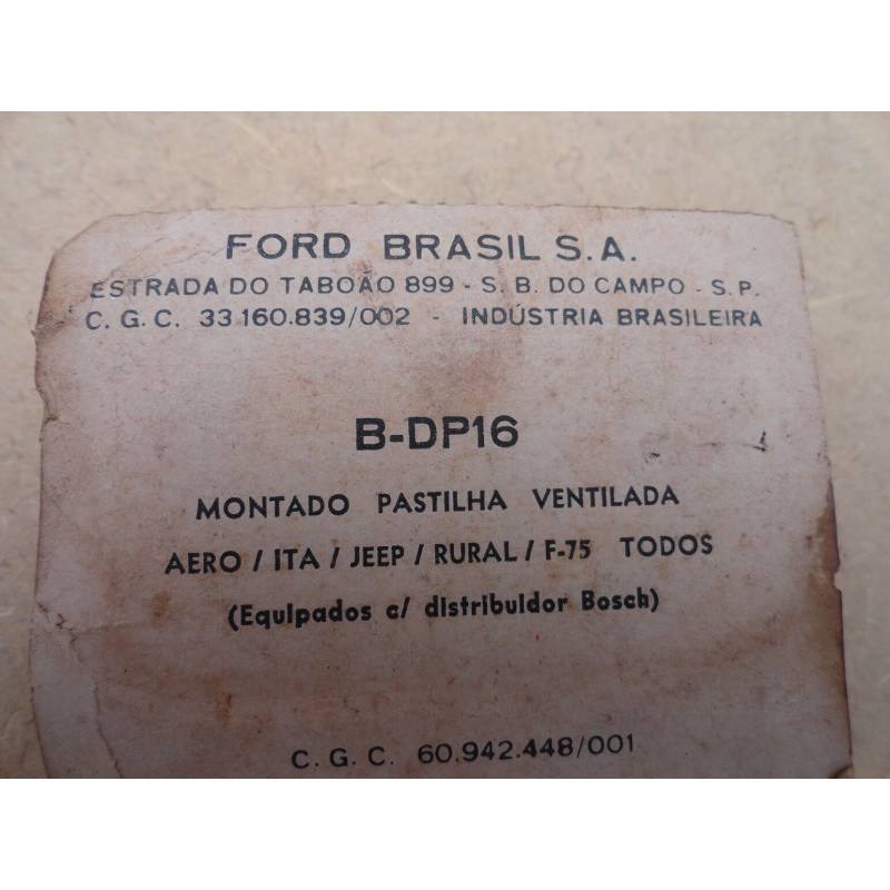 Platinado Original Ford Motorcraft Novo