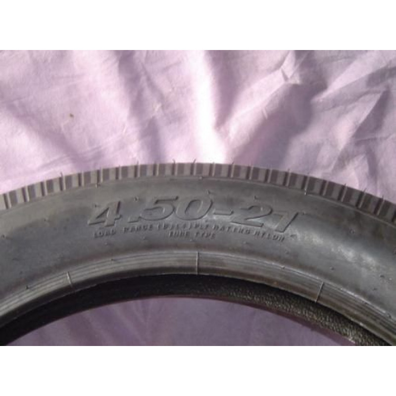 Pneu Aro 21 4.50 x 21 4 Lonas Ford Model A 1928 e 1929 - Unitário