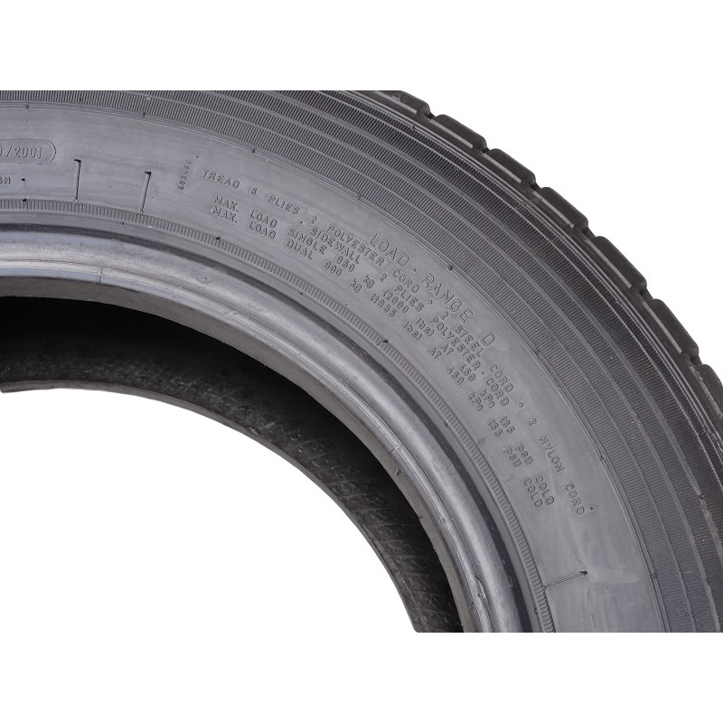 Pneu Caminhonete Aro 15 Goodyear 205/70/15 Meia Vida 