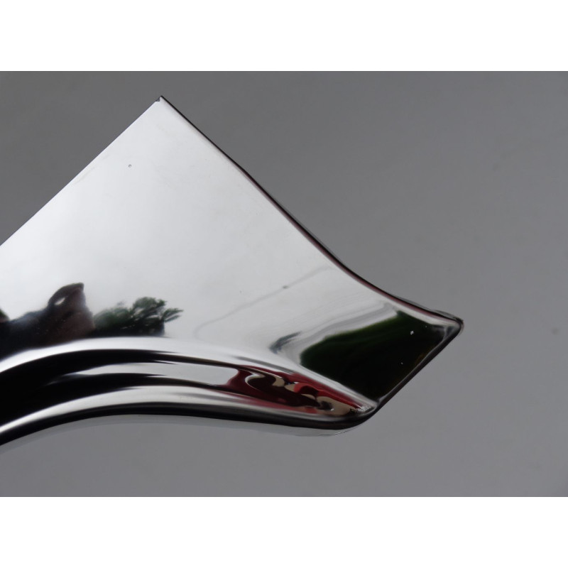 Polaina Saia Traseira Inox Chevrolet Bel Air Impala 1958 - Par