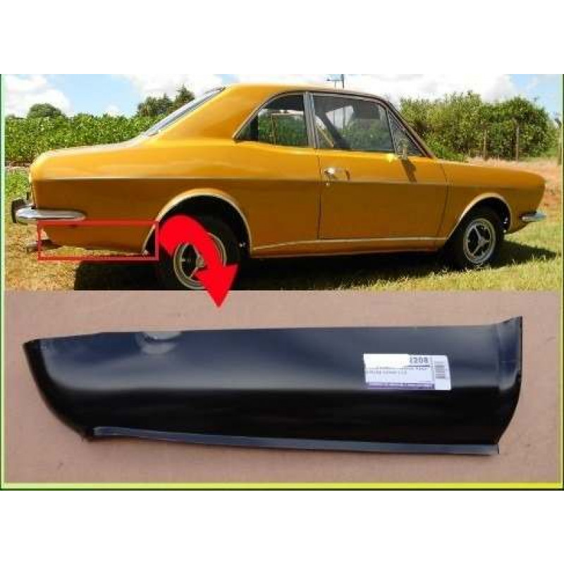 Ponta Lateral Traseira após a Roda Corcel I Direito