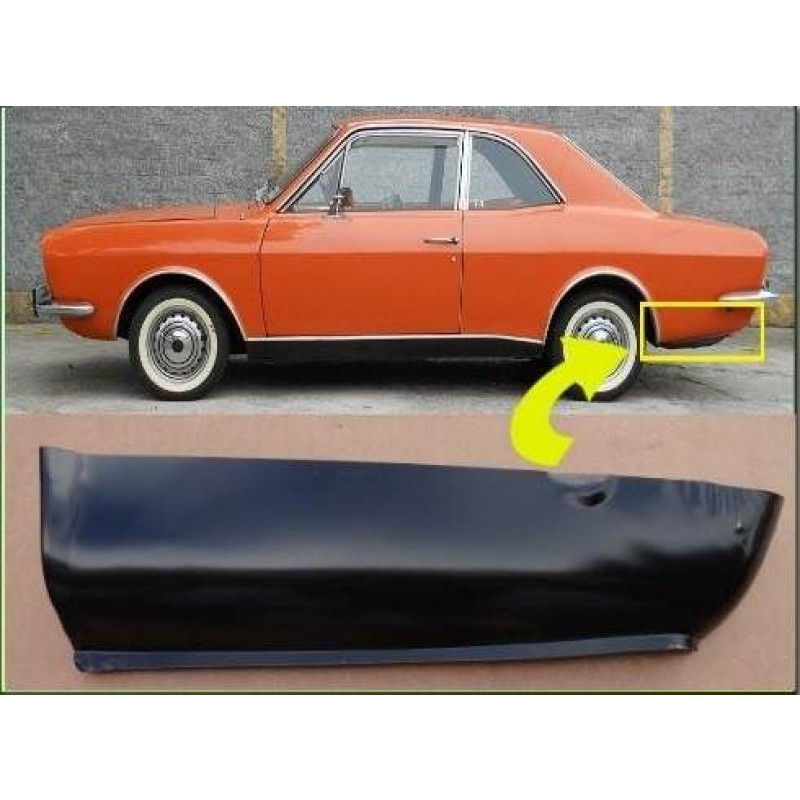 Ponta Lateral Traseira após a Roda Corcel I Esquerdo