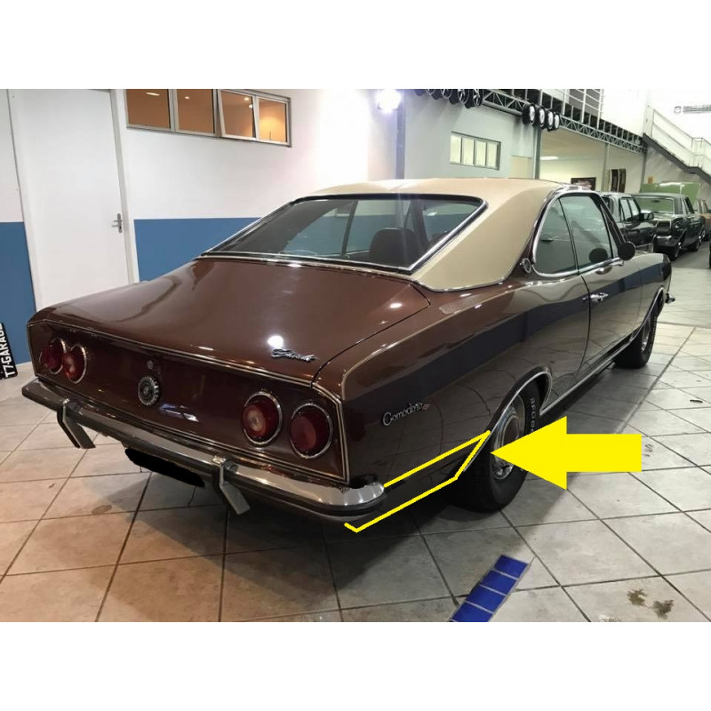 Ponta Lateral Traseira Opala Direito