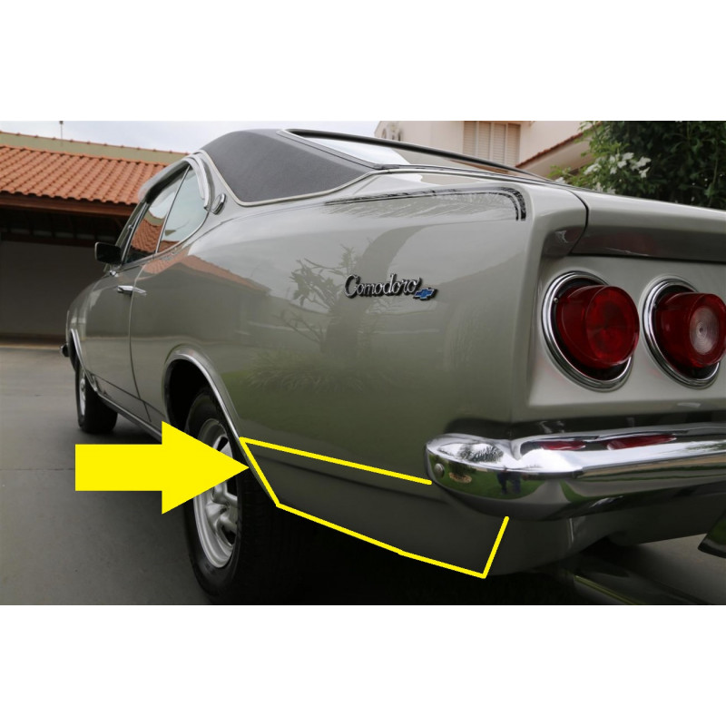 Ponta Lateral Traseira Opala Esquerdo