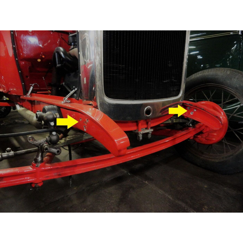 Ponteira Chassi Ford Model A 1928 a 1931