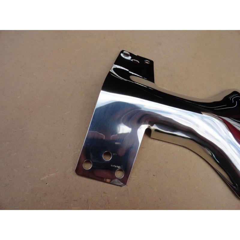 Ponteira Defletor do Escapamento Logo Chevrolet Inox Novo