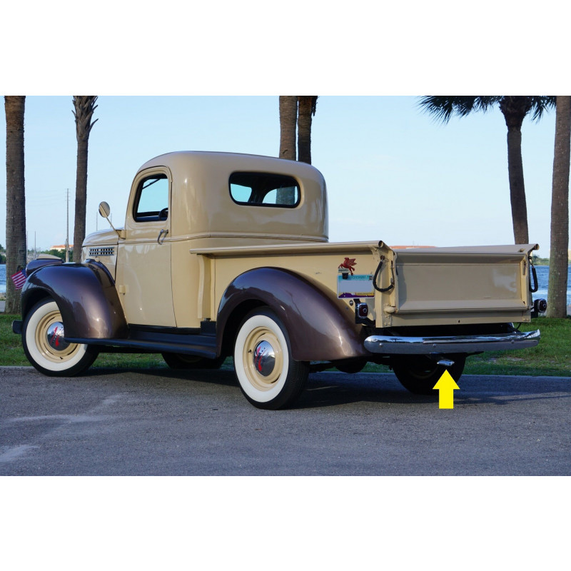 Ponteira Defletor do Escapamento Logo Chevrolet Inox Novo