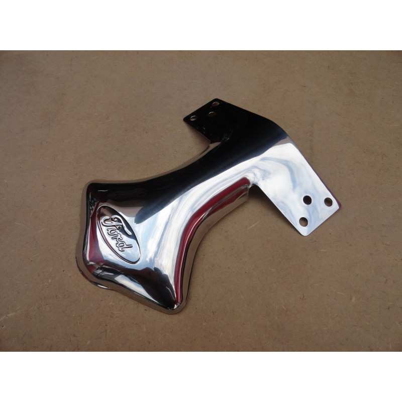 Ponteira Defletor do Escapamento Logo Ford Inox Novo