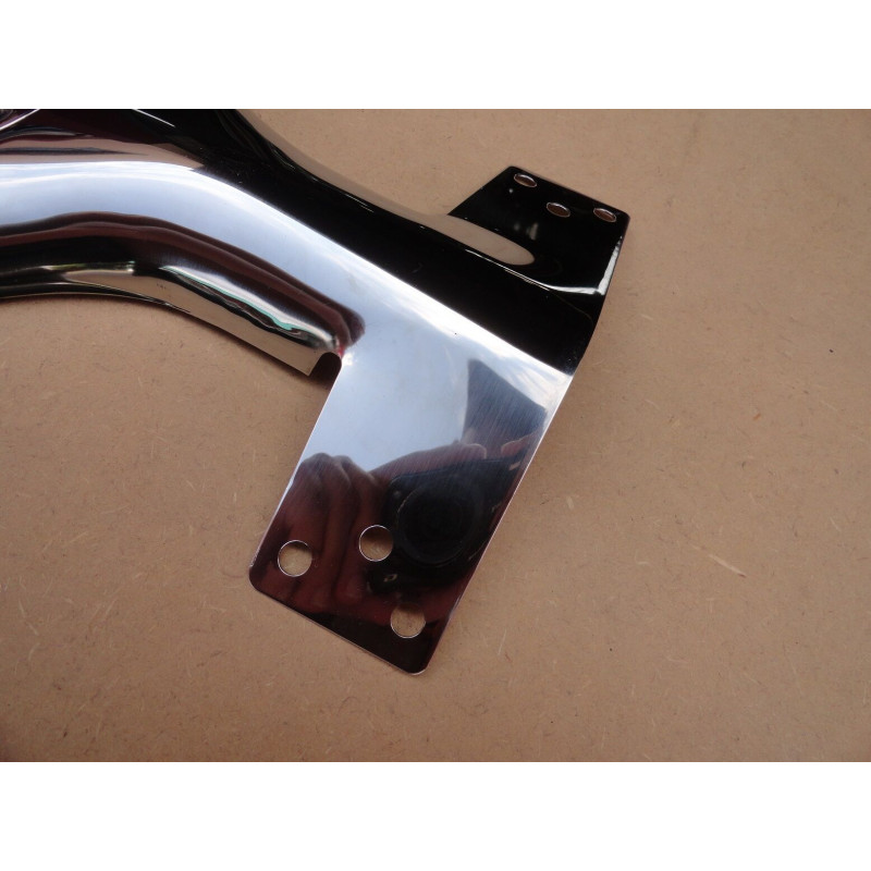 Ponteira Defletor do Escapamento Logo Ford Inox Novo